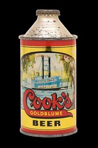 Cook's Goldblume Beer of Evansville DIECUT Sign 36