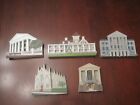 Shelia's Collectible 3D Shelf Sitters! Houses Lot of 5 Houses