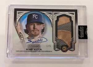 2023 Topps Dynasty Bobby Witt Jr Filthy Patch 1/5 Royals! Beautiful Card!!!