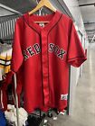 New ListingVintage XXL Majestic Jersey Boston Red Sox Blank Red & Navy Made In USA  Unisex