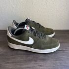 Nike Air Force 1 Cargo Khaki Green Suede Shoes 820266-301 Men’s Size 10.5