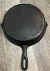 Iron Mountain (by Griswold) Cast Iron Skillet #8, Heat Ring, 1033 Ships Fast!!!