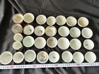 Whole sale lots of Japanese vintage SAKE CUP, Guinomi Pottery set-f0312-