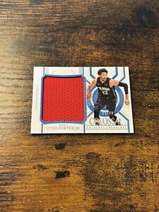 2020-21 National Treasures Otto Porter Jr Colossal Game Used Jersey /99 Magic