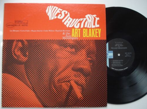 New ListingART BLAKEY Indestructible NM- BLUE NOTE '70 press vinyl Jazz LP Van Gelder