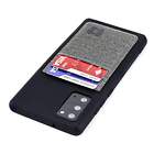 Dockem Galaxy Note 20, 20 Ultra Wallet Case; 2 Credit Card Slots, Metal Plate