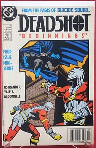 Deadshot DC Comics Comic Book #1 1988 Bagged Boarded