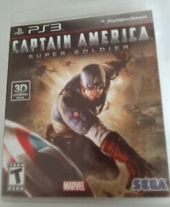 Captain America Super Soldier (Sony Playstation 3) Tested /w Manual