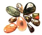 162.20 Cts. Natural Mix Shape Cabochon Wholesale Lot Certified Gemstone