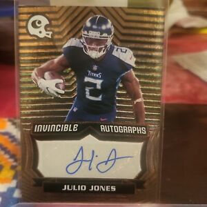 New Listing2021 Chronicles Julio Jones Invincible Autographs NFL WR