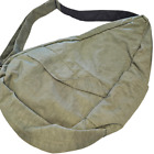 Ameribag Small Distressed Nylon Healthy Back Bag Olive Green