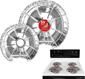 Round Electric Stove Burner Covers 6 Inch and 8 Inch Disposable Stove