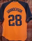 NIKE Cooperstown Collection Detroit Tigers #28 GRANDERSON Jersey