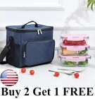 Insulated Lunch Bag Box for Women Kids Thermos Cooler Hot Cold Adult Tote Food