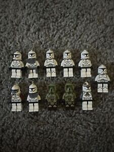 lego star wars clone troopers minifigures lot (11 Figures)