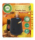 Air Wick Essential Mist Starter Kit Pumpkin Spice Cordless Diffuser