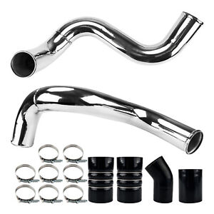 Intercooler Pipe & Boot Kit for Ford 6.0L Powerstroke Diesel 2003-2007 Silver