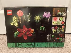NIB Lego Icons Succulents 10309 Artificial Plants Set for Adults