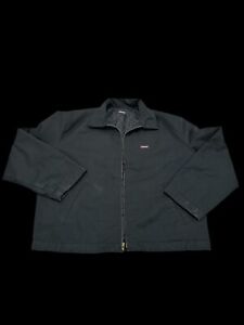 Dickies Lined Eisenhower Front Zip Jacket - Black, Size L