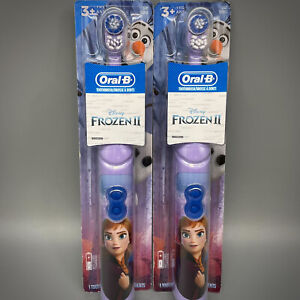 Oral-B Kids Battery Powered Electric Toothbrush Featuring Disney's Frozen 2PK