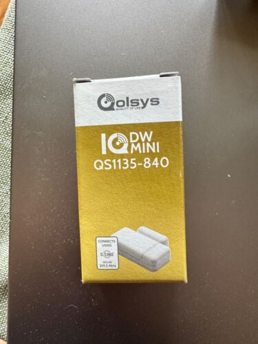 Qolsys IQ DW Mini S-LINE Encrypted Door/Window Sensor - QS1135-840 - NEW!