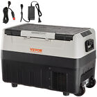 VEVOR 55L Portable Car Refrigerator Freezer Compressor 58Qt Dual Zone Cooler 12V