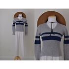 Vintage 90s Pullover Acrylic/Cotton Striped Sweater size M