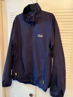 Ralph Lauren Men's Polo Sport Golf Windbreaker Jacket Full Zip XL Navy w/yellow