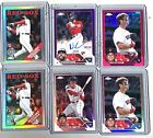 New Listing2023 Topps Chrome Red Sox Lot Narciso Crook /250 Auto, Casas Magenta /399