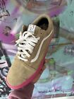 Size 13 - VANS Old Skool Pro Syndicate Golf Wang Wheat/Pink Box Included *used