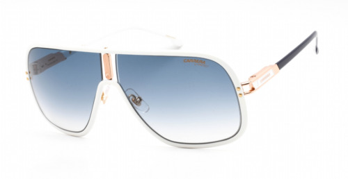 Carrera Sunglasses FLAGLAB 11 0VK6 White Frame / Blue Lens SPECIAL EDITION