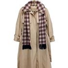 Vtg. Barbara Lee for Junior Tan Removable Lined Trench Coat Women's 5