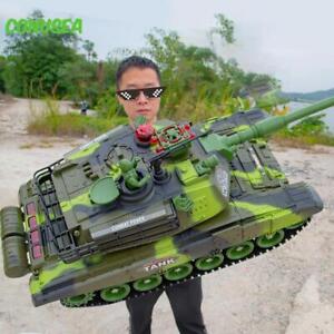 1:12 44cm Super Rc Tank Launch Cross-country Tracked Remote Control Vehicle Toy