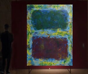 New ListingMark Rothko style￼ Profession￼al Painting 81” X 62”(6ft 9in)Abstract Modern XL