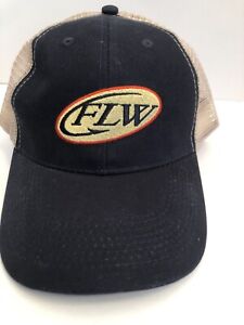 FLW Fishing Hat Cap Snapback Adult Adjustable