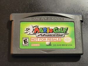 Mario Golf : Advance Tour Not For Resale Game Boy Advance Rare NFR Back Sticker