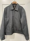 Dickies Eisenhower Workwear Full-zip Insulated Jacket Mens Quilted Lined Large