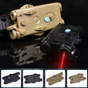 Tactical Battery Case AN/PEQ-2 Battery Box Red Laser Ver For 20mm Rails