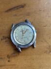 Vintage Bulova L8 Stainless Steel Watch For Parts And Repair Great Dial!