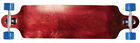Longboard Complete Double Drop Down Through Thru Red 41.25 Maple Skateboard