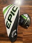 Very Nice RH Callaway Epic Max LS 10.5* Driver Head Only w/Headcover