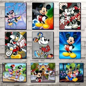 Cartoon Diamond Painting Mickey Disney Characters Picture Full Drill Craft Sale