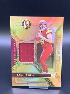2022 Panini Gold Standard Football Newly Minted Relic /399 RC Sam Howell Rookie