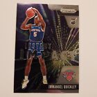 2020-21 Immanuel Quickly RC No. 20 Knicks Silver Holo Prizm Insert SP
