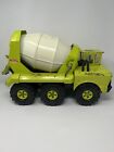 Vintage Mighty Tonka Mixer Cement Truck Lime Green Tandem Axle RARE 1970’s