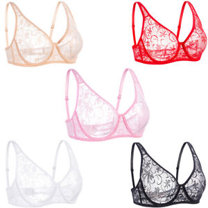 Hot Women Bras Ultra-thin bh Lace Brassiere Underwired Bra Padless Sexy Lingerie