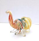 New ListingHand Blown Glass Elephant Pipe Tobacco Smoking With Carb Hole Yellow Red Blue