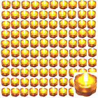 96 Amber Yellow LED Submersible Waterproof Wedding Decoration Tea Vase light US