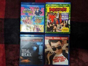 New ListingLot of 4 Blu Ray Comedy/Act Austin Powers Collection, Ferris Bueller, Mallrats +