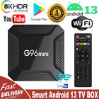 Android 13.0 Smart TV Box 8K HDMI Quad Core HD 2.4G WIFI Media Stream Player